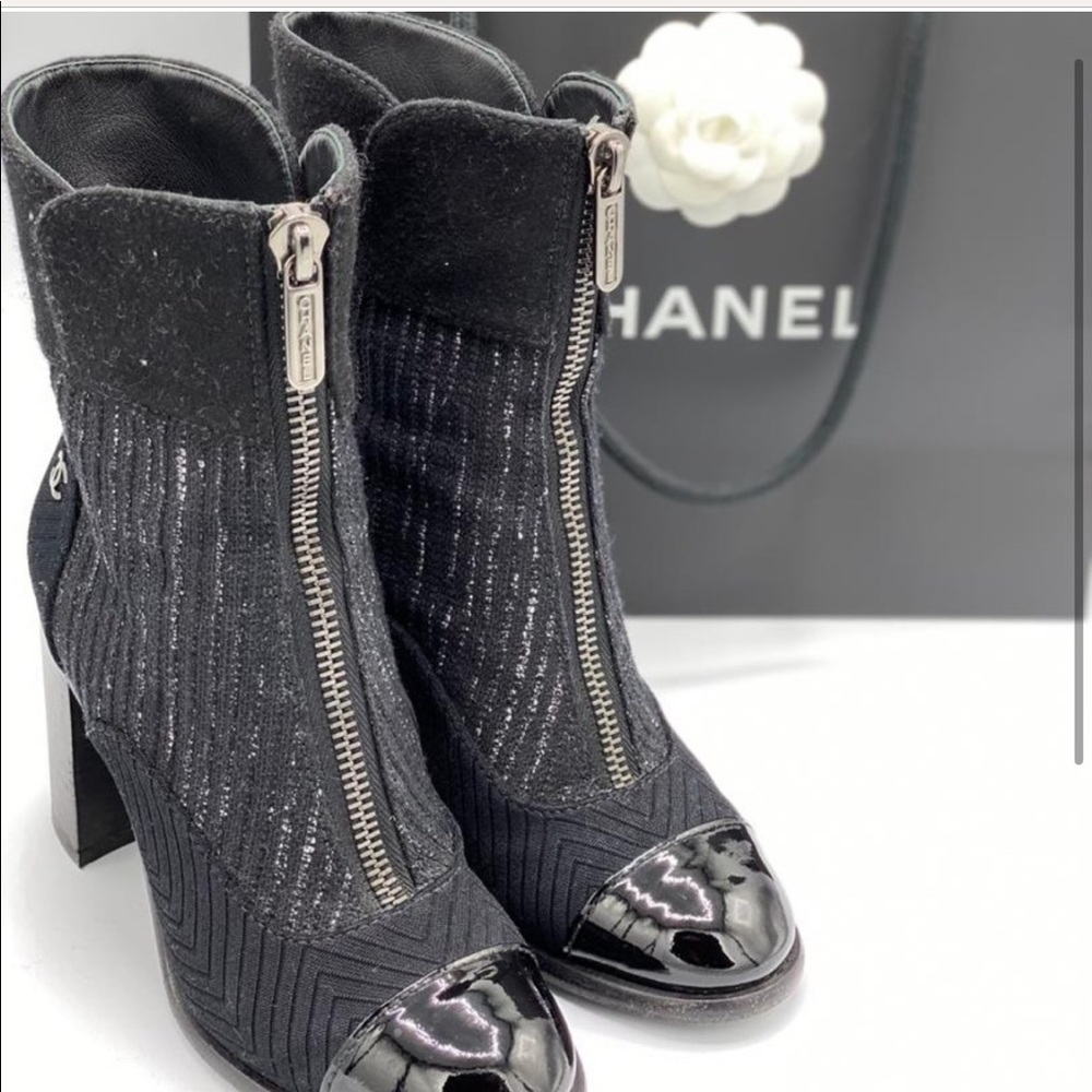 Chanel ankle Boots